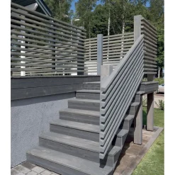 Terassin runkopuu 48x98x2395mm, kestopuu, A, vihreä