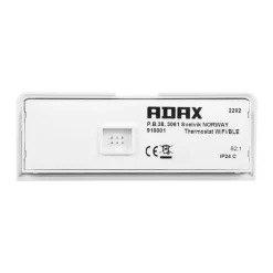 Termostaatti Adax WT2 varaosa 30x115 mm valkoinen