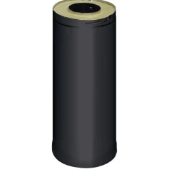 Teräspiipun/hormin jatke Harvia 500 mm musta