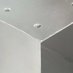 Tolppaliitin Y-muoto galvanoitu metalli 101x101mm