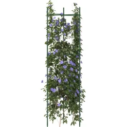 Tomaattihäkki, 116 cm teräs ja PP, eri määrillä ja malleja (38130)