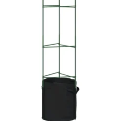 Tomaattihäkki, 116 cm teräs ja PP, eri määrillä ja malleja (38130)
