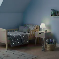 Torkkupeitto Home4You NIGHT LIGHT 150x200 cm, yksisarviset, violetti