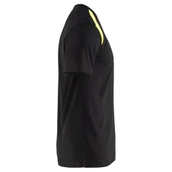 T-paita Blåkläder 3379 musta/keltainen