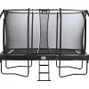 Trampoliini Salta First Class 214x366cm musta sis. turvaverkon portaat