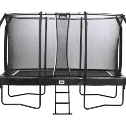 Trampoliini Salta First Class 214x366cm musta sis. turvaverkon portaat