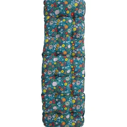 Tuolin pehmuste Home4You BADEN-BADEN 48x165 cm, kukkivat kukat, monivärinen