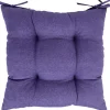 Tuolin pehmuste Home4You LONETA 40x40 cm, violetti