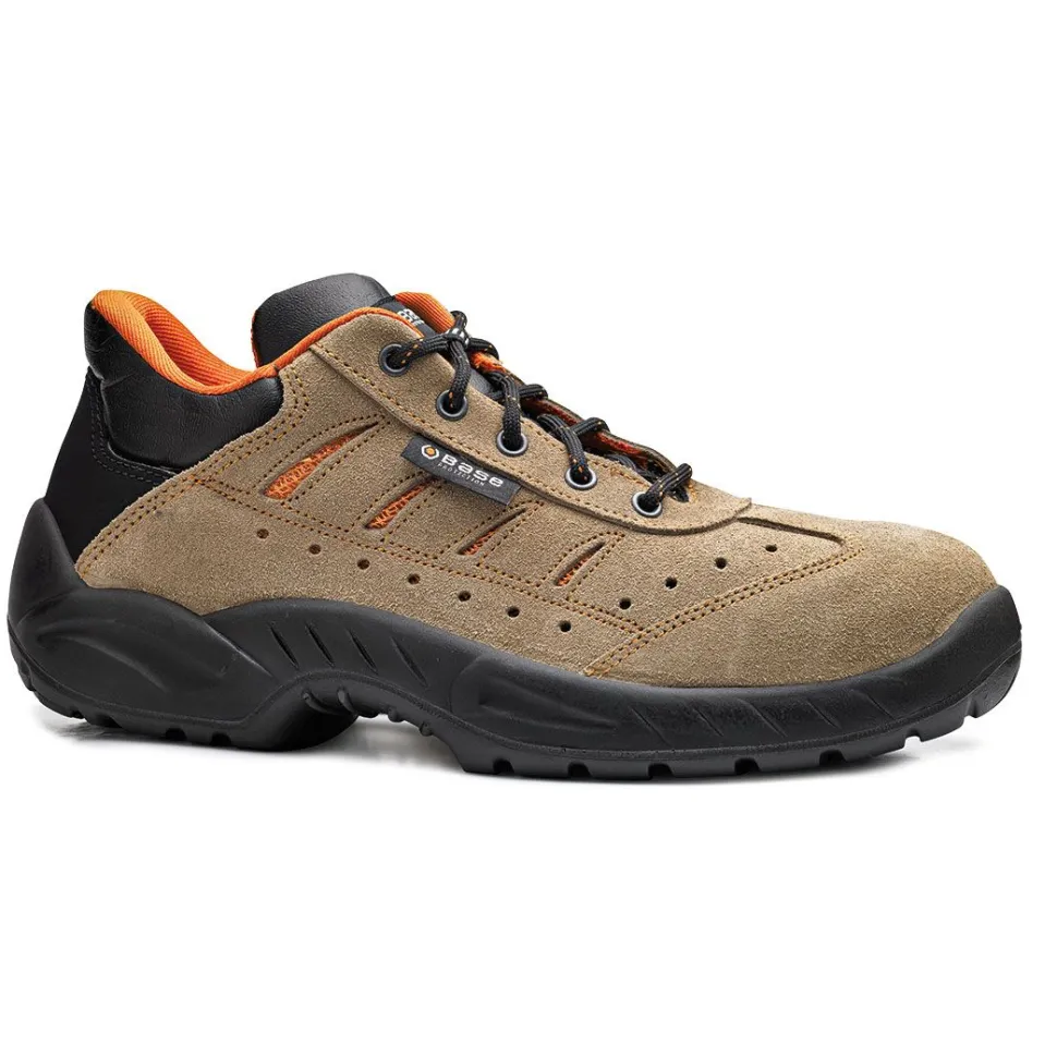 Turvakengät Base B0165 Paddington S1P beige