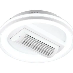 Tuuletinvalaisin LED Trio Kurula valkoinen