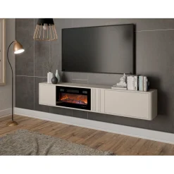 TV-taso + takka Nomla Philippe 190, beige