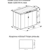 Työkaluvaja AB Polar 2,3 m² harmaa