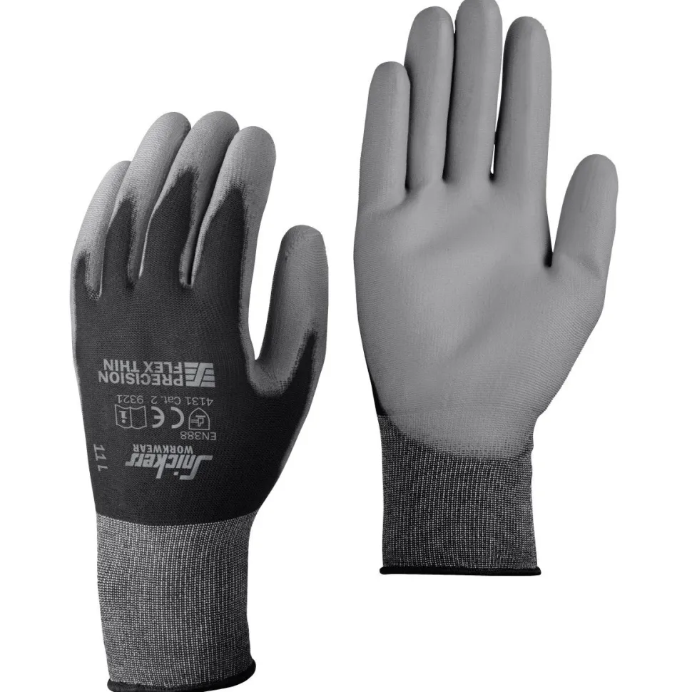Työkäsineet Snickers Workwear 9389 Precision Flex Light harmaa