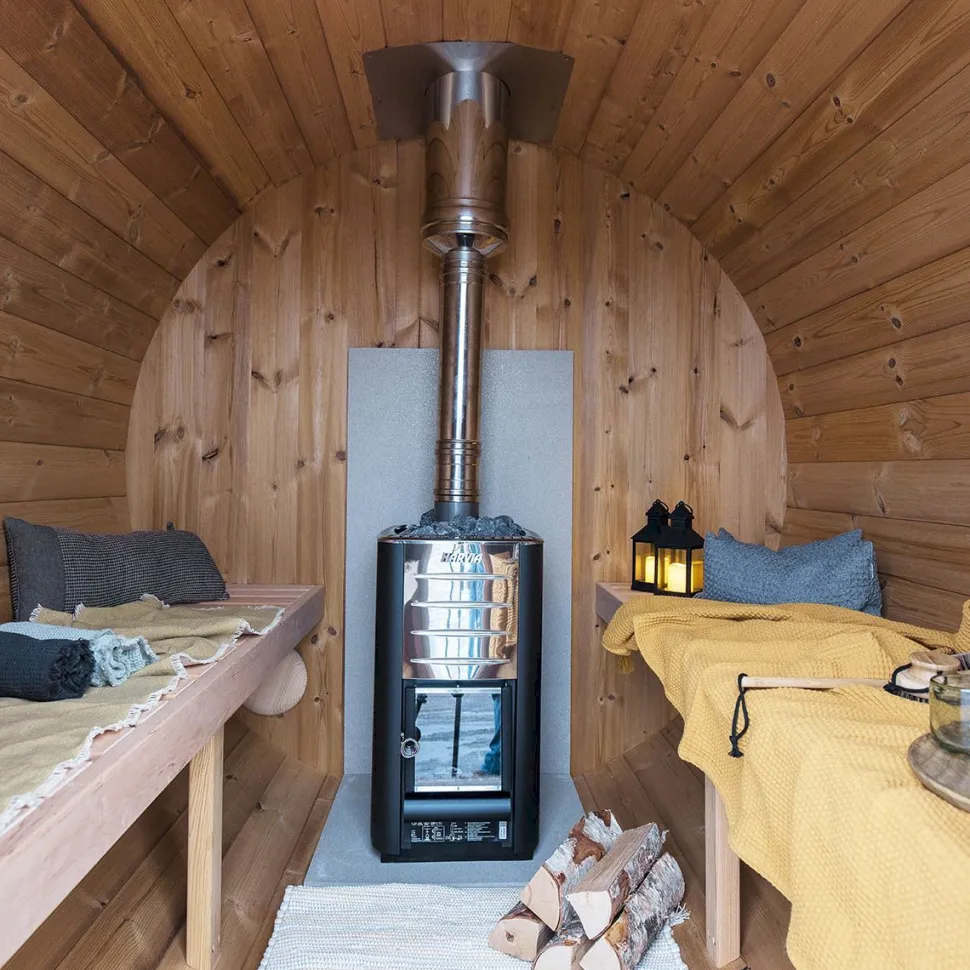 Tynnyrisauna Baltresto, 200x230cm, 4 hlöä