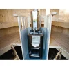 Tynnyrisauna Oskar ARCTIC FINLAND HOUSE Ø 2,3x2,5 m sis. kiuas ja hormi