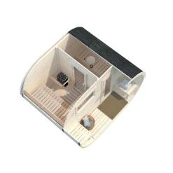 Tynnyrisauna Palmako Anette 328x270cm