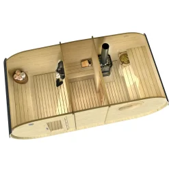 Tynnyrisauna Tene Loviisa 11.8m²