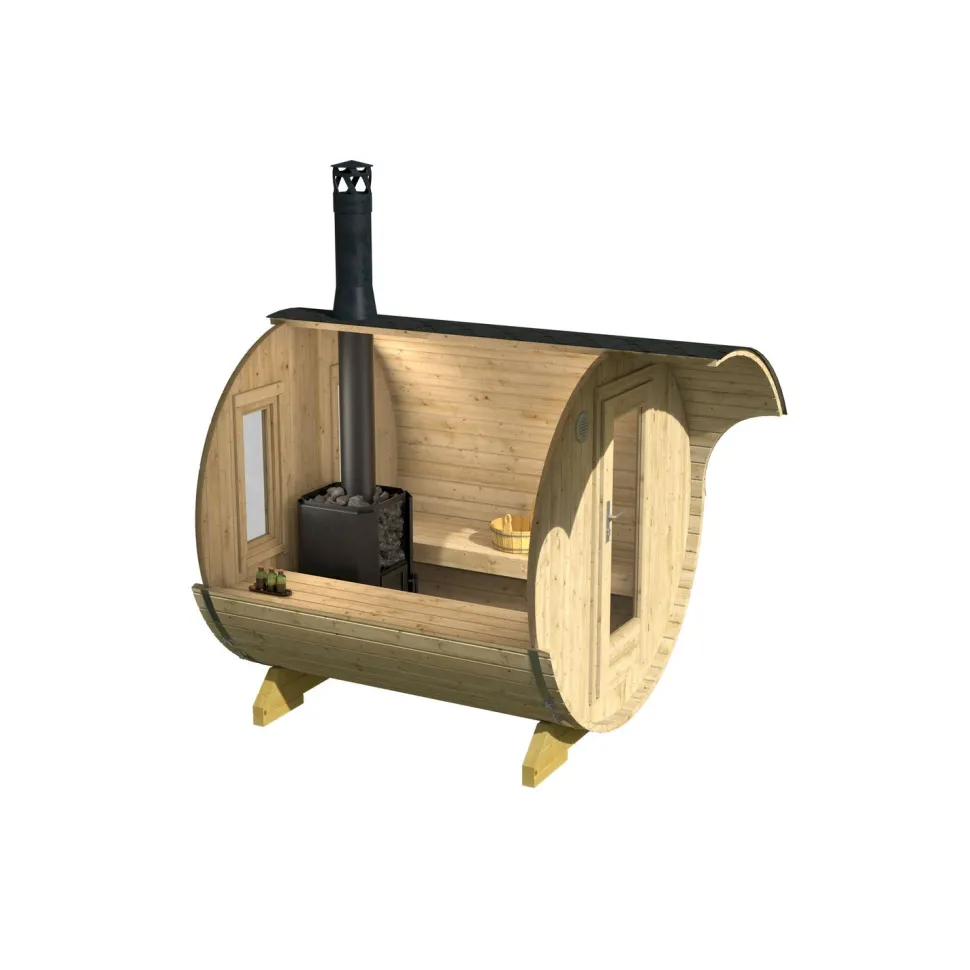 Tynnyrisauna Tene Masku 4.6m²