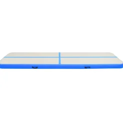 Täytettävä voimistelumatto pumpulla 600x100x15cm PVC sininen