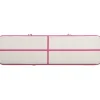 Täytettävä voimistelumatto pumpulla 800x100x15 cm PVC pinkki