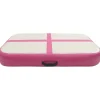 Täytettävä voimistelumatto pumpulla 60x100x20 cm PVC pinkki