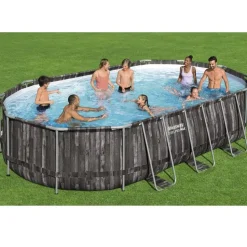 Uima-allassetti Bestway Steel Pro MAX, 610x366x122cm, ovaali
