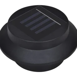 Ulkoaurinkokennovalaisin aitaan 12 kpl led musta