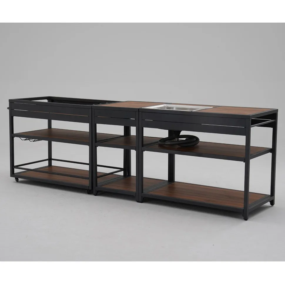 Ulkokeittiö Home4You BODEN, harmaa