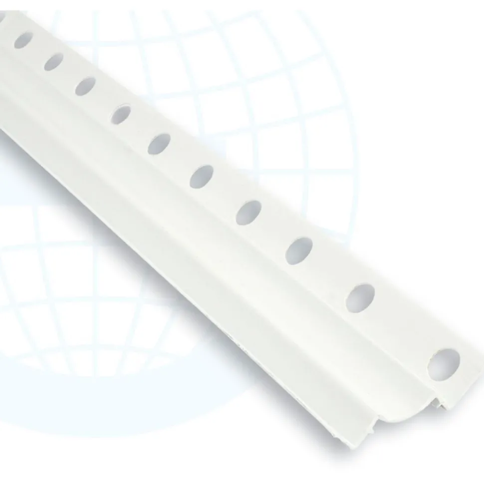 Ulkokulmapala Euroshrink sisäkulmalistaan pvc e-210, 10mm, valkoinen