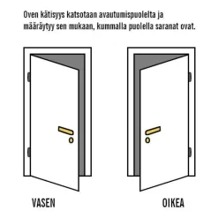 Ulko-ovi Wicco 9x21 UO11 oikea