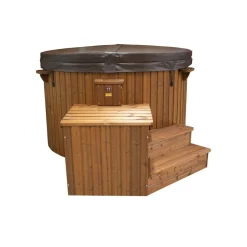 Ulkoporeallas SpaDealers TopSpa xs Wifi 6 hlöä brown/graphite black
