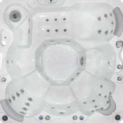 Ulkoporeallas Wellis Jupiter Ice White, 6 hlöä, 46 suutinta, harmaa/valkoinen