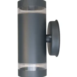 Ulkoseinävalaisin Airam Alppila XL-W max 2x35W GU10 225x115x121 mm IP44 antrasiitti