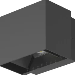 Ulkoseinävalaisin Airam Brick Double ylös/alas eri värejä