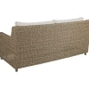 Ulkosohva Brafab Sandkorn, 2.5-istuttava, ruskea/beige