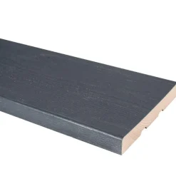 Ulkoverhouslauta JR-Wood, pintamaalattu, harmaa RR23/RAL 7024, eri vaihtoehtoja