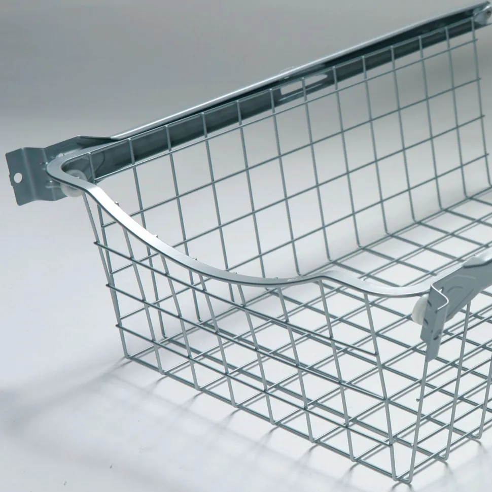 Ulosvedettävä lankakori Norscan Roller M50 500x150 mm harmaa
