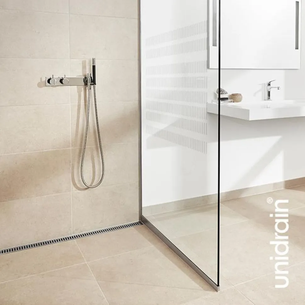 Unidrain Linjalattiakaivo Valmispaketti ClassicLine 1200 mm