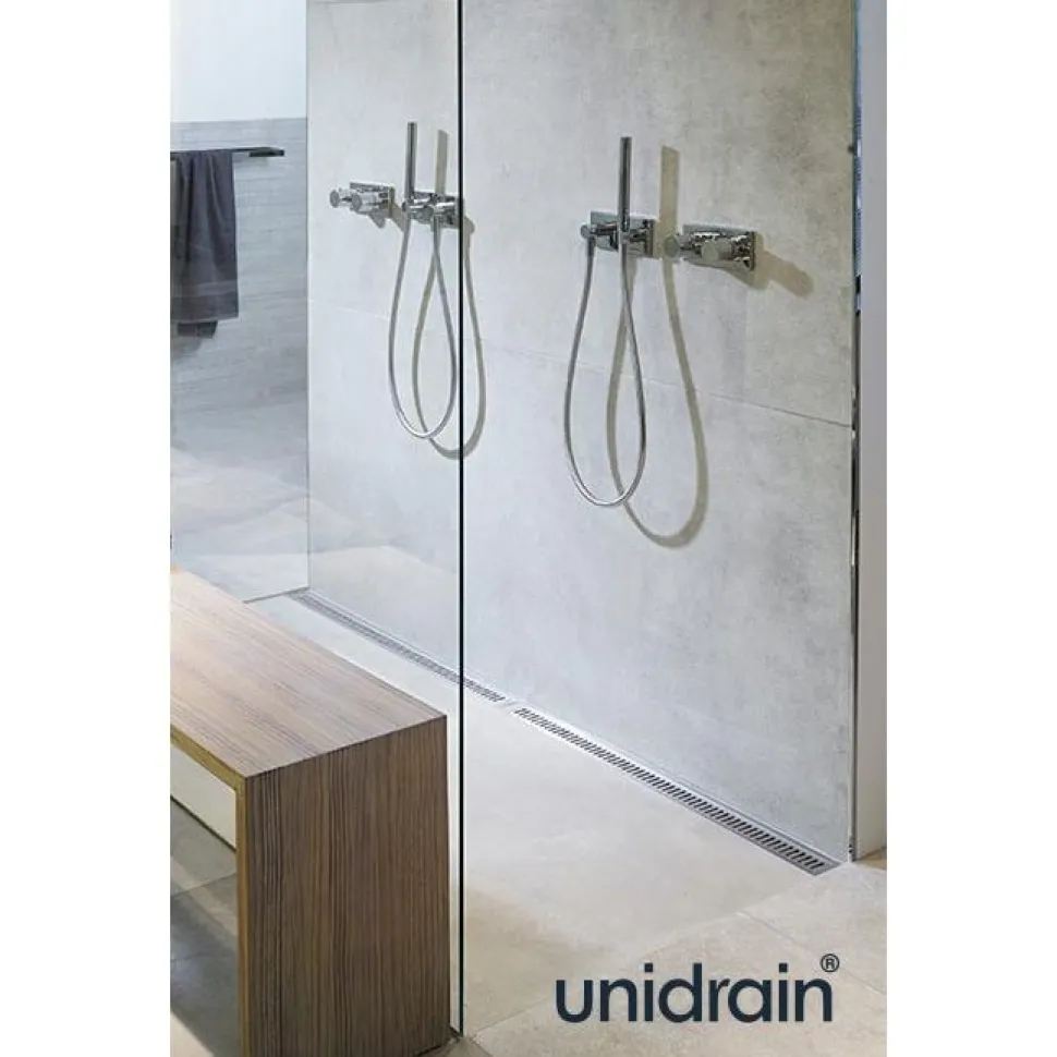 Unidrain Linjalattiakaivo Valmispaketti ClassicLine 1200 mm
