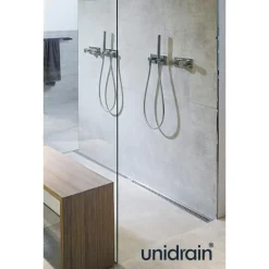 Unidrain Linjalattiakaivo Valmispaketti ClassicLine 800 mm