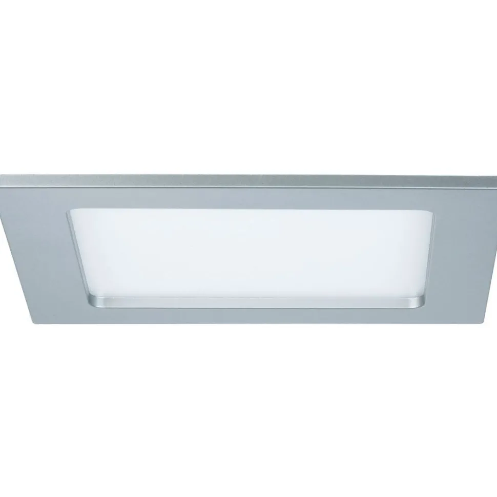 Upotettava LED-paneeli Paulmann, IP44, 16.5x16.5cm, 12W, 4000K, eri värejä