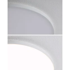 Upotettava LED-paneeli Paulmann VariFit Veluna Edge, IP44, Ø12cm, 8.5W, 3000K, valkoinen