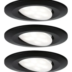 Upotettava LED-valaisin Paulmann Calla, 3kpl, IP65, Ø90mm, 6W, 530lm, 4000K, eri värejä