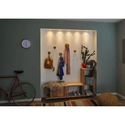 Upotettava LED-valaisin Paulmann Nova Mini Coin Rigid, 3kpl, IP44, Ø65mm, 4W, 310lm, 2700K, eri värejä