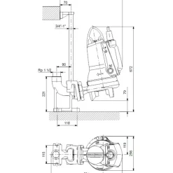 Uppopumppu Grundfos SEG.40.40.2.E.50B AUTOADAPT