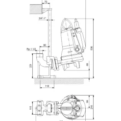 Uppopumppu Grundfos SEG.40.12.2.E.50B AUTOADAPT