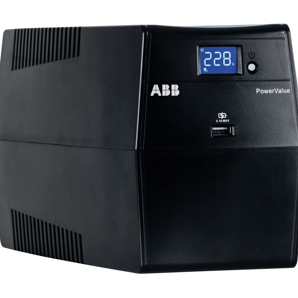 UPS-laite ABB Powervalue 11LI Up 1000VA line-interactive