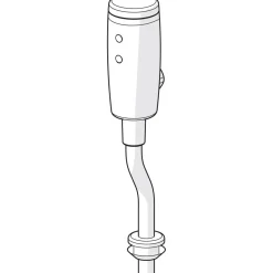 Urinaalin huuhtelulaite Oras Electra 6568Z kosketusvapaa Bluetooth