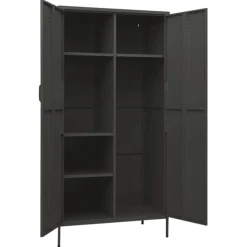 Vaatekaappi 90cm teräs eri värejä
