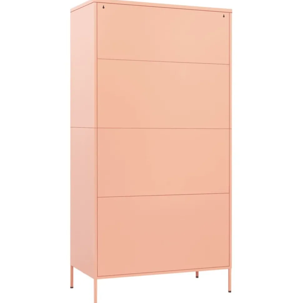 Vaatekaappi 90cm teräs eri värejä